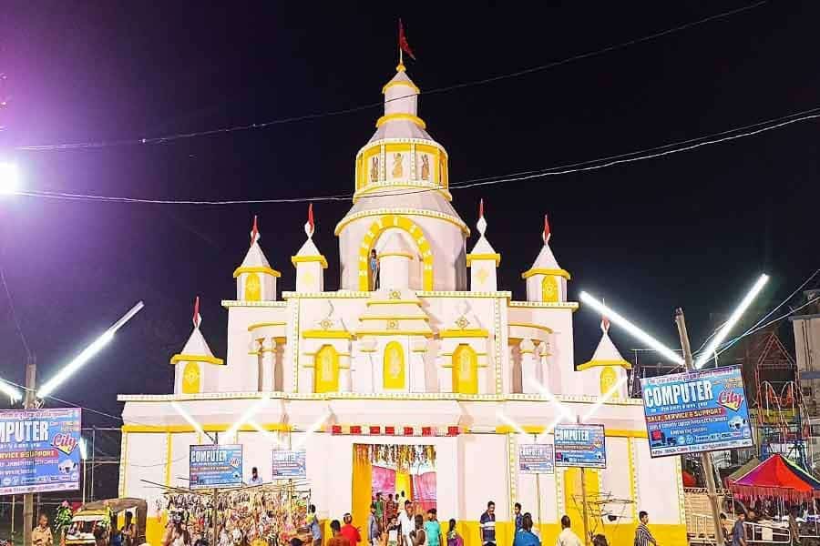 Dumka Puja Pandal