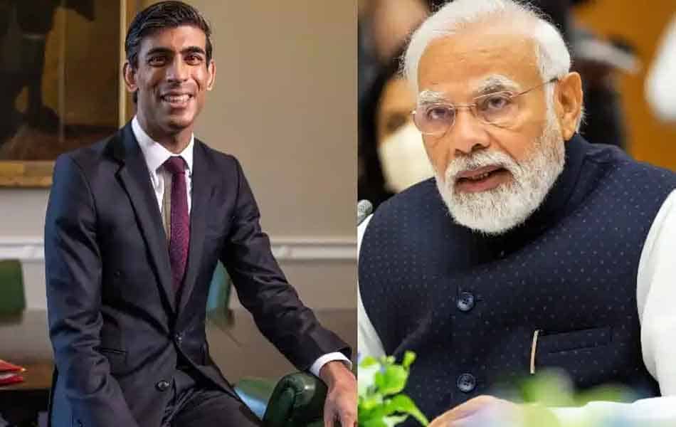 PM Modi Rishi Sunak