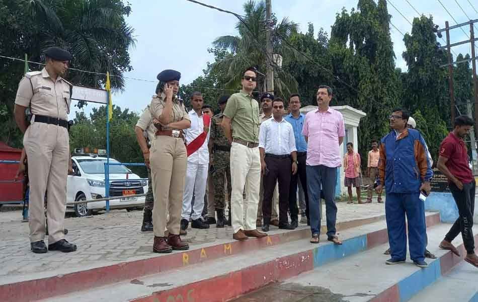 Chhath Ghats Supervision