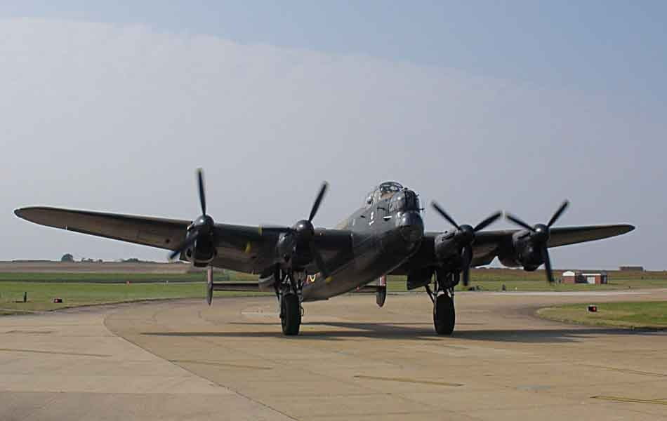 armed bomber aircraft