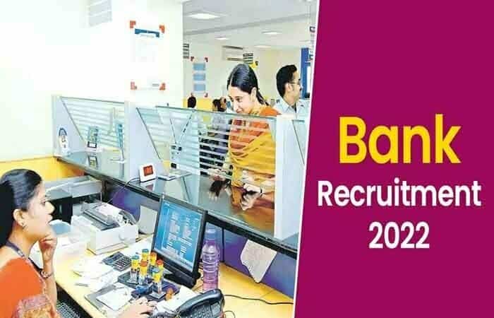 Bank Job vacancy