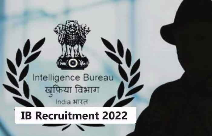 Intelligence Bureau vacancy