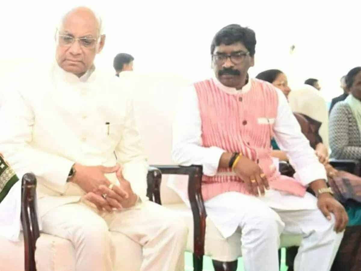 Ramesh Bais and CM Hemant