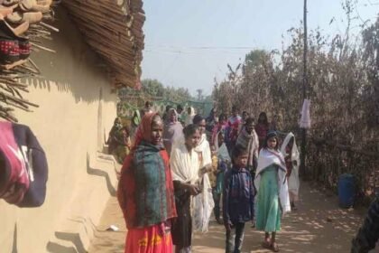 Hindus from 25 families adopted Christianity