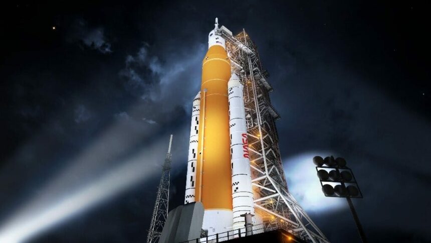 NASA's Mega Moon rocket