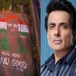 Sonu Sood Rangoli