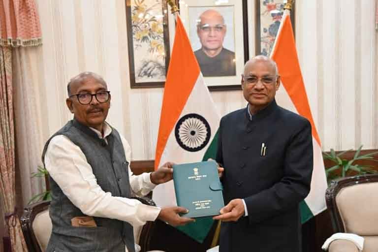 Speaker Rabindra Nath Mahto met Governor Ramesh