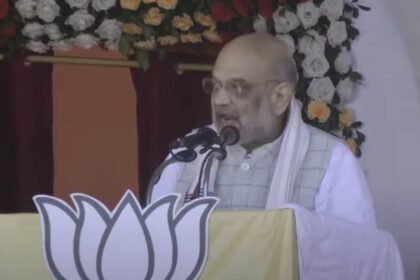 कोल्हान की धरती से जमकर बरसे अमित शाह, कहा- हेमंत सरकार ने आदिवासियों को दिया धोखा