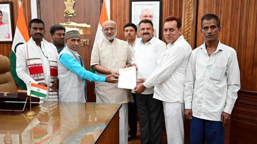 BJP delegation met Governor