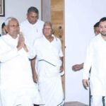 CM Nitish with Lalu Prasad