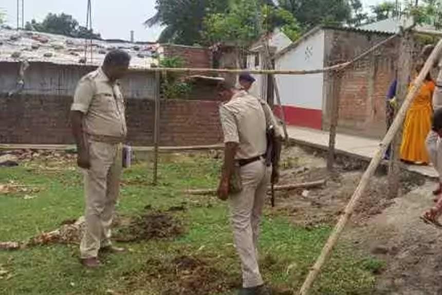 Sahibganj Fierce firing