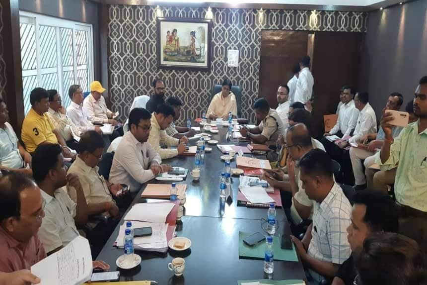 Review meeting of Jharkhand Vidhansabha Library committee members