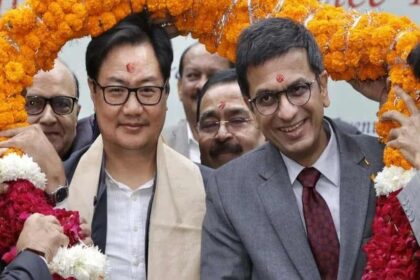 DY Chandrachud-Kiren Rijiju