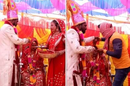 lover reached the mandap and filled the demand