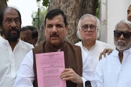 AAP MP Sanjay Singh suspended from Rajya Sabha for the entire session