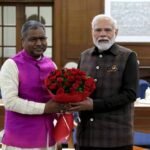 BJP President Marandi met PM Modi