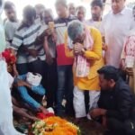 Babulal Marandi met the family members of Subhash Munda