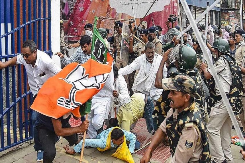 Bihar Legislative Assembly Uproar in the first Assembly BJP General Secretary Vijay Kumar Singh Death