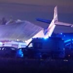 Cessna plane crashes into an airfield hangar in central Poland Five killed