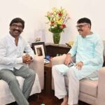 Chief Minister Hemant Soren met Congress state president Rajesh Thakur