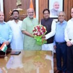 Governor CP Radhakrishnan met Working President of State Congress