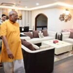 Governor CP Radhakrishnan visited Madra Munda State Guest House