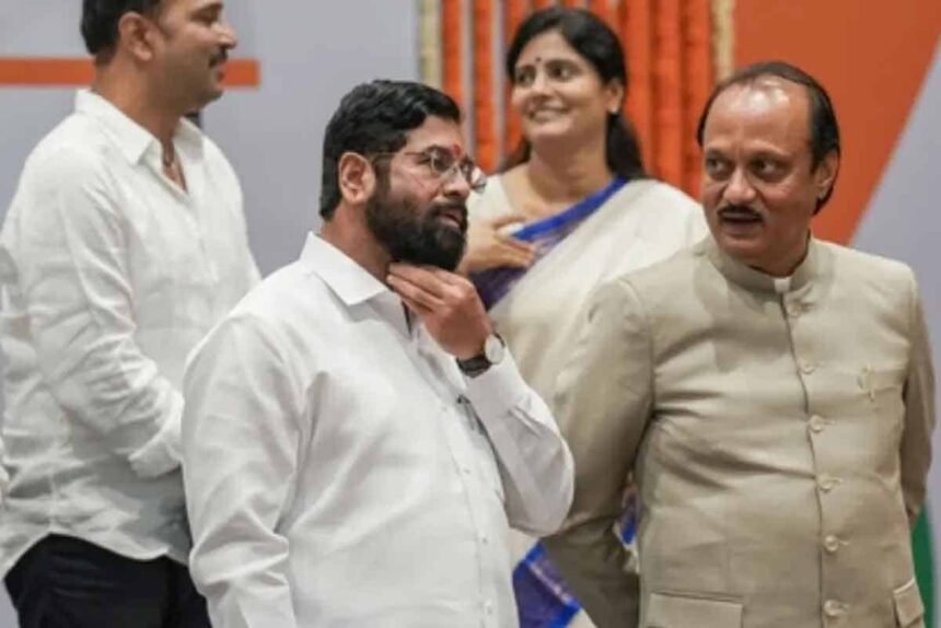 NDA meeting ajit-pawar-and-praful-patel-met-pm-modi