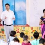 Palamu DC Anjaneyulu Dodde inspected the Model Anganwadi Center in Sadar block