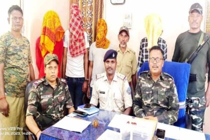 Palamu Four arrested before committing the crime