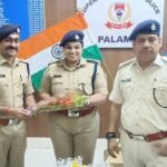 Palamu's new SP Rishma Rameshan took charge