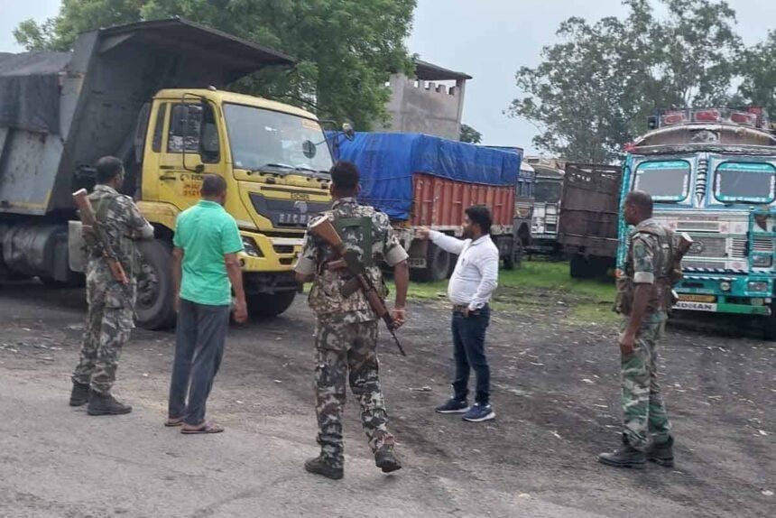 Ramgarh Coal laden highway seized