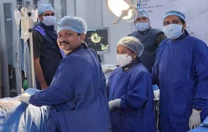 Ranchi Raj Hospital, Angioplasty with IVUS technique