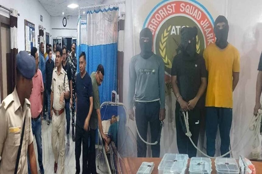 Ranchi and Ramgarh police Big success, ATS arrested 3 sharp shooters of gangster Aman Sahu
