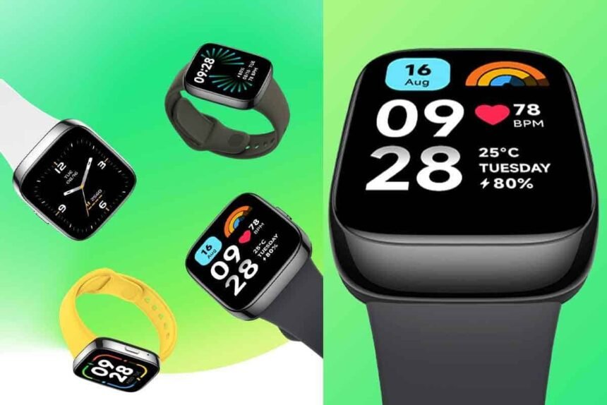 Redmi Watch 3 Active A new watch has been launched in Redmi's watches