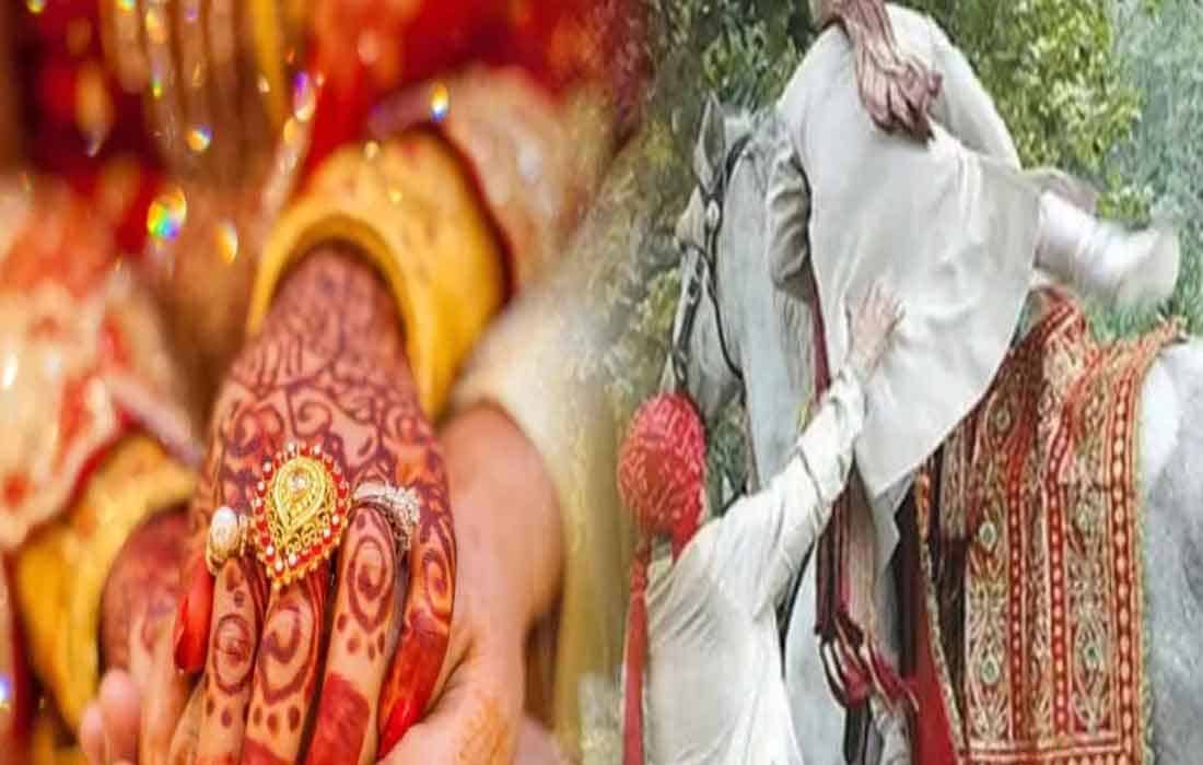 The groom ran away from the bike even before the wedding.