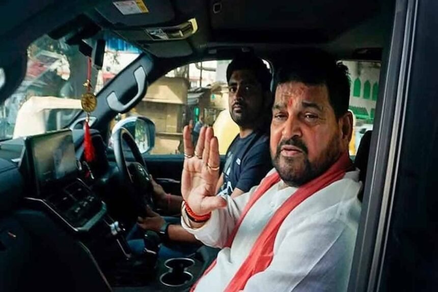 WFI chief Brij Bhushan misbehaved with a female reporter