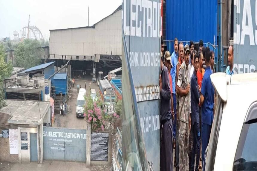koderma-raid-at-sai-electro-casting-factory