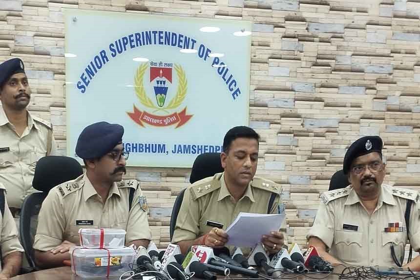 Jamshedpur Three arrested in case of firing on scrap businessman