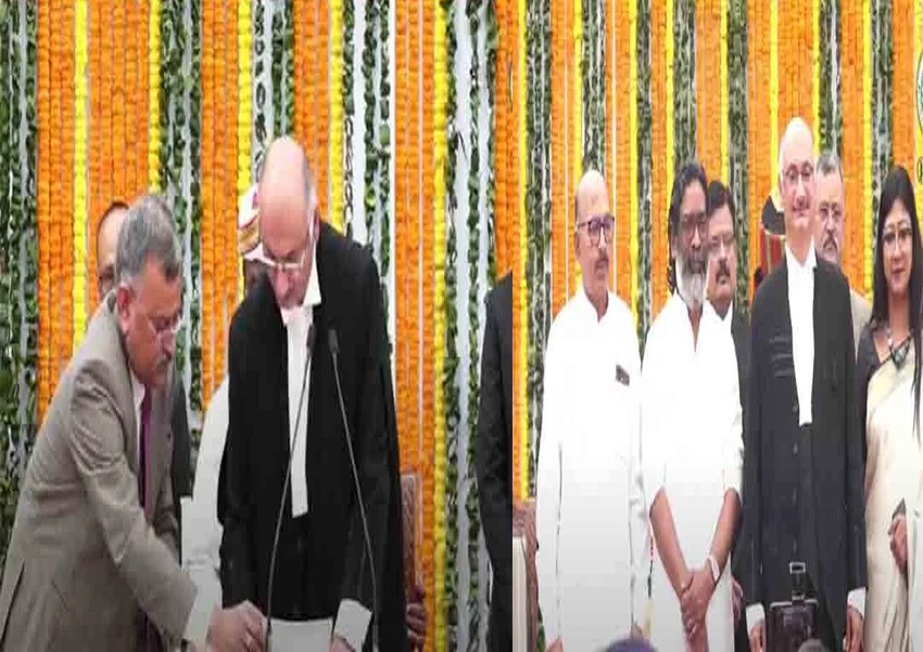 MS Ramachandra Rao took oath as Chief Justice of Jharkhand High Court