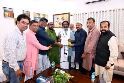 Dargah Committee delegation met Hemant Soren