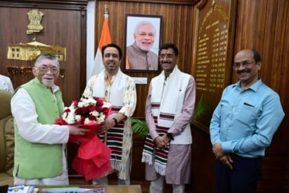 Jayant Chaudhary met the Governor