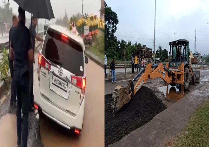Minister Shivraj Singh Chauhan's Car