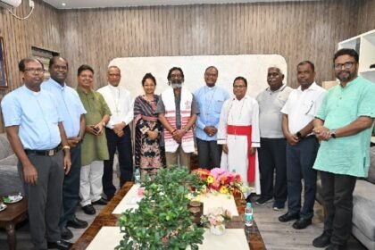 New Archbishop of Ranchi met CM Hemant Soren