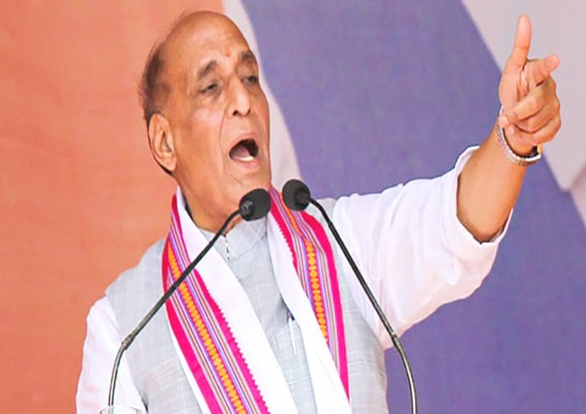 Defence Minister Rajnath Singh is coming to Dhanbad today, will address Parivartan Sabha and do a road show in Gumla