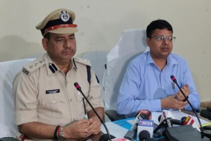 Rahul Kumar Sinha and SSP Chandan Kumar Sinha