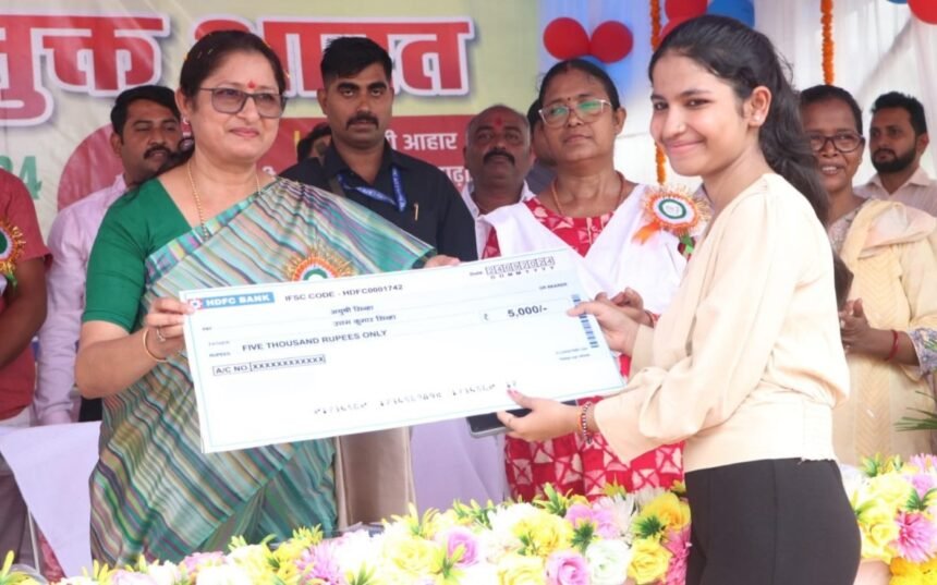 National Nutrition Month is going on to make children malnutrition free, Annapurna Devi said…