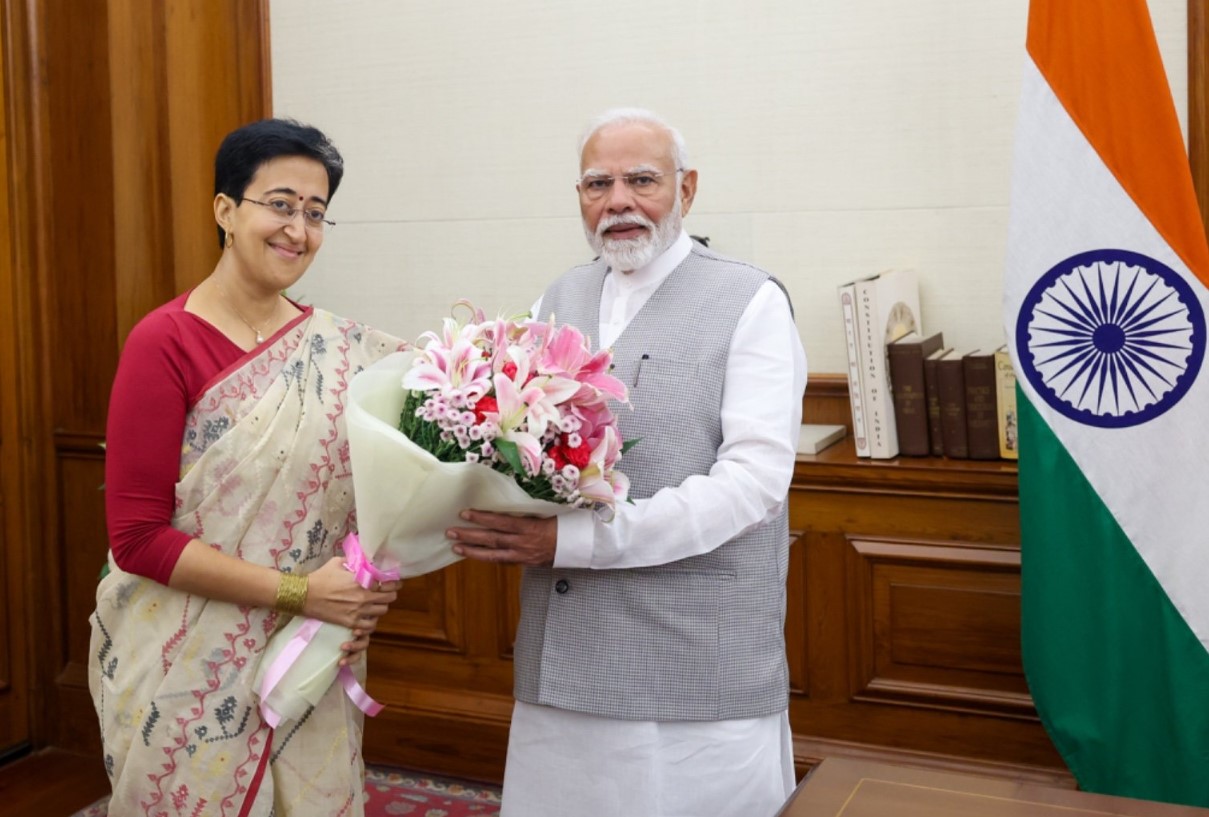 Atishi met PM Modi