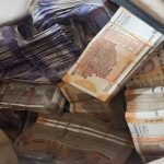 Cash Seized from Businessmen's Hideout