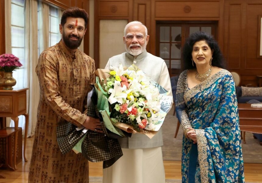 Chirag Paswan met PM Modi