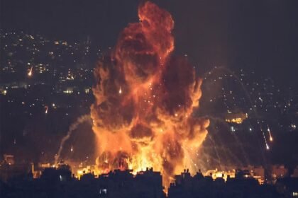 Israel targeted 120 places in Lebanon with 100 fighter jets, continuously for one hour…